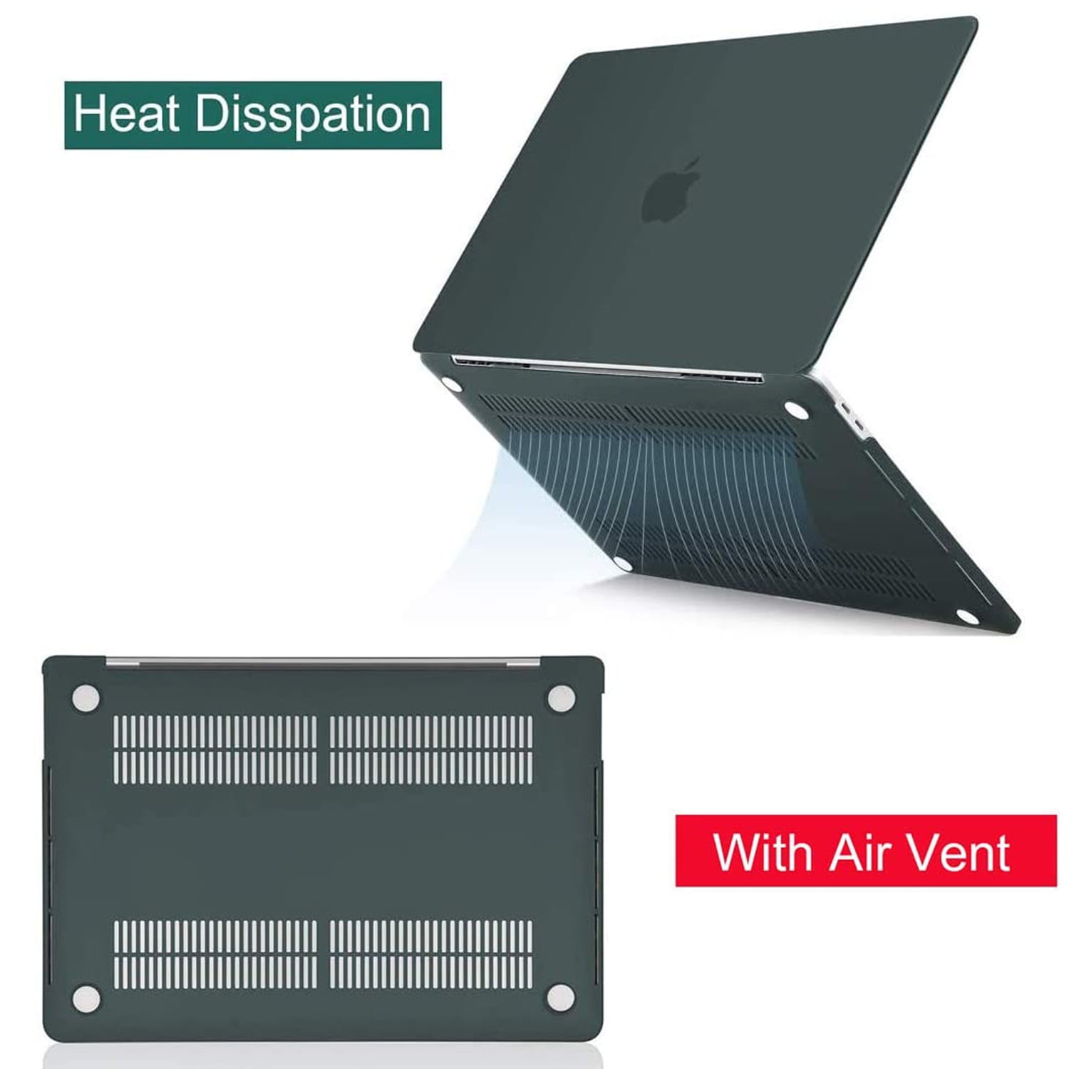 MOSISO MacBook Pro 16 inch Case 2019 Release A2141 with Touch Bar /& Touch ID Heavy Duty Plastic Hard Shell Case with TPU Bumper /& Keyboard Cover Only Compatible with MacBook Pro 16 inch Black