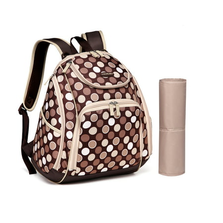 MKF Collection Amazing Mom Colorland Leslie Backpack by Mia K (Best Backpack For Mothers)
