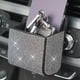 thumbnail image 4 of Car Storage Bag Dashboard Tidy Hanging Leather Crystal Organizer Box Glasses Phone Auto Storage Organizer, 4 of 6