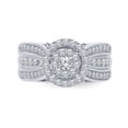 thumbnail image 2 of 10K WHITE GOLD 1 CARAT WOMEN REAL DIAMOND ENGAGEMENT RING WEDDING RING BRIDAL, 2 of 6