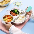 thumbnail image 3 of Baby training kit with portable box-Baby fork and spoon set, 3 of 5