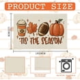 thumbnail image 2 of Tis The Season Fall Placemats Set of 4 Fall Decorations for Home Autumn Thanksgiving Placemats Farmhouse Autumn Holiday Decor for Home Party Kitchen Dining Table 12x18 inches, 2 of 6