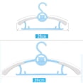 thumbnail image 2 of WHAMVOX Cartoon Kids Clothes Hangers Plastic 20pcs Skid Resistance Coat Hook for Home Use, 2 of 8