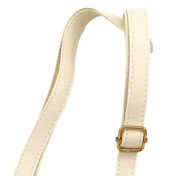 STARTIST Shoulder Bag Strap Fashion with Gold Hardware PU Leather Crossbody Bag Strap Beige