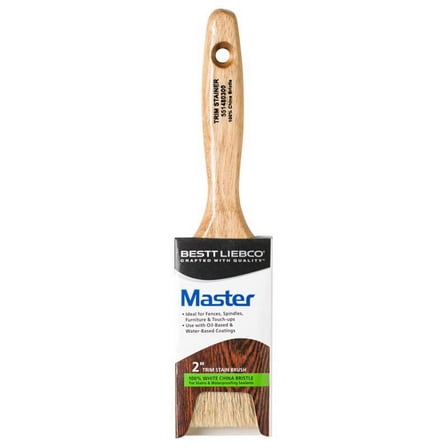 Bestt Liebco  Master  2 in. W Flat  Stain Brush