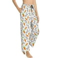 thumbnail image 2 of Qekee Cute Rabbit print Women Pajama Pants, 2 of 9