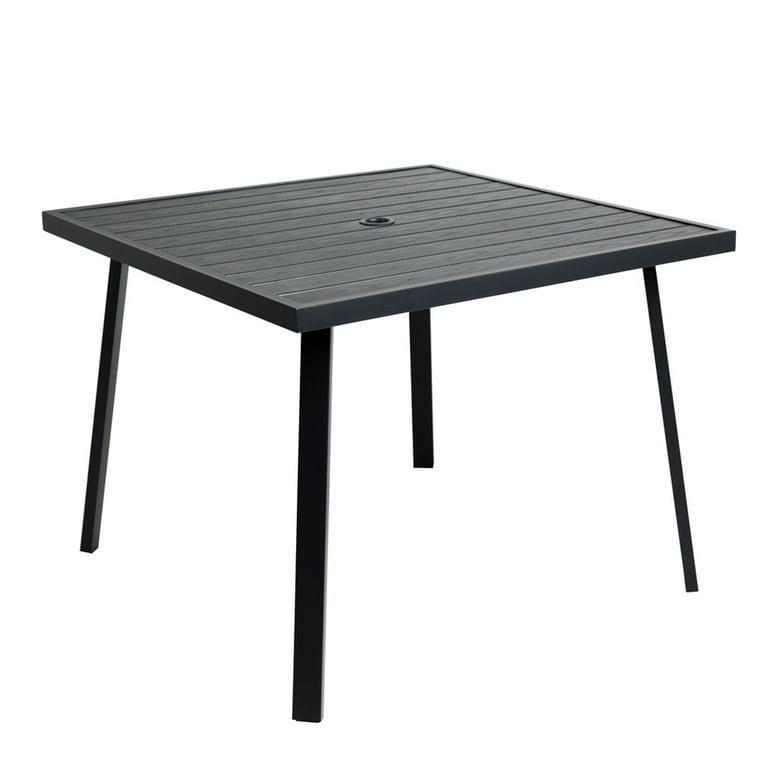 double level patio umbrella Improvements 9' Double-Layer Printed Patio Umbrella with Base