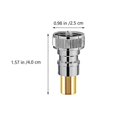 thumbnail image 2 of Water Inlet Coupling Adapter Washing Machine Faucet Connectors for Personal Homes Brass Material Automatic Water Cut-Off 3Pcs, 2 of 4