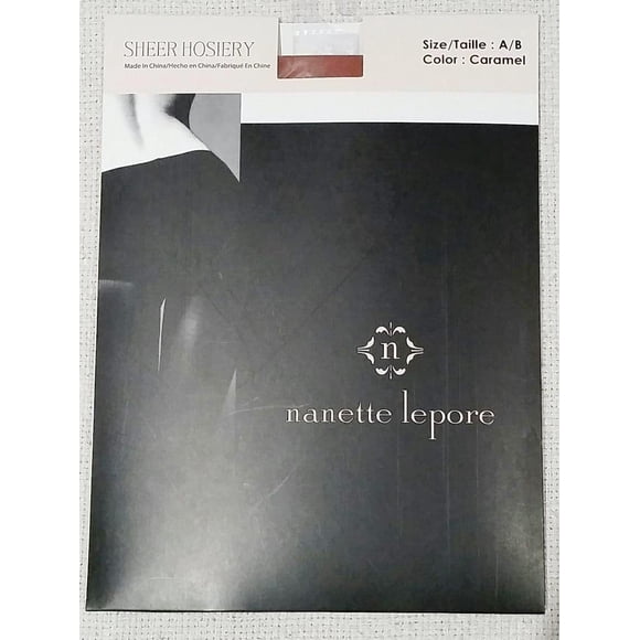 NANETTE LEPORE Sheer Hosiery CARAMEL ( A / B )