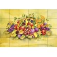 thumbnail image 1 of Tile Mural Kitchen Backsplash - Cornucopia 2 - by Kathleen Parr McKenna, 1 of 1