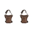 thumbnail image 4 of Maytalsory 1/2/3/5 Adjustable Strap Leg Bag For Men - Exquisite Craft And Compact Suitable For Daily Motorcycle PU Waist Fanny Pack Brown 2PCS, 4 of 6