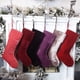 thumbnail image 4 of Medias de Navidad de sublimación al por mayor Medias de regalo de Navidad en blanco Medias de Navidad de terciopelo, 4 of 4