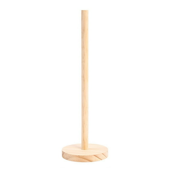 lixuesong Large Wooden Bracelet Holder Scrunchies and Hair Bands Storage Rack Hair Accessory Display Stand for Salon Or Home Use