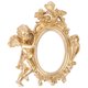 thumbnail image 1 of GOOHOCHY 1 pieza de marco de fotos retro dorado para decoración del hogar, accesorio de fondo para fotografía (dorado), 1 of 8