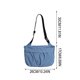 thumbnail image 3 of Bolso bandolera de lona para mujer, bolso de hombro, riñonera, bolso pequeño – Correa ajustable y desmontable, diseño ligero y compacto, ideal para el día a día, uso casual y viajes., 3 of 6