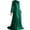 Multicolor, variant on Njagoc3 Womens Long Sleeve Vintage Court Gown, Floor - Length Maxi Dress, Flowy Fit, Solid Color Variants, for Themed Parties & Cosplay