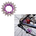 thumbnail image 2 of BQBQERT Bicycles Cassettes Cogwheel Freewheels Mountain Bike Freewheels High Strength Single Speed Flywheel Easily to Install, 2 of 20