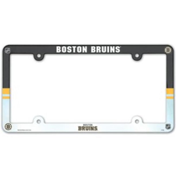 Boston Bruins License Plate Frame Full Color