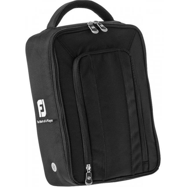 Footjoy 316654A030 FJ Black Nylon Deluxe Shoe Bag Walmart