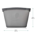 thumbnail image 2 of Bolsa Desinfectante de Vapor Silicona Gris, 2 of 15