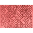 thumbnail image 1 of Ahgly Company Machine Washable Indoor Rectangle Abstract Red Modern Area Rugs, 2' x 3', 1 of 4