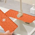 thumbnail image 2 of Oferta por tiempo limitado!Nueva alfombrilla para grifo de fregadero de cocina, alfombrilla de drenaje de silicona, bandeja para fregadero, Protector para fregadero de cocina, baño, alfombrilla prote, 2 of 3