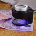 thumbnail image 5 of 30X Loupe Magnifier USB Rechargeable 6 Lights Portable Metal Eye Loupe Sewing Magnifying Glass for Textile Optical Jewelry Tool Coins -aqwg, 5 of 5
