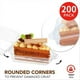 thumbnail image 2 of 200 Pieces Cake Slice Plastic Containers, 2 of 3