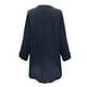 thumbnail image 5 of Blusa tipo camisa HUOGUO, talla grande, estampado floral, cuello en V, para mujer, 5 of 5