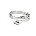 thumbnail image 4 of Sonducket Anillo de mano romántico tallado para hombre y mujer, sortija ajustable con el dedo abierto para siempre, joyería de moda Ropa, zapatos y accesorios Miscelánea PC 1 Sonducket AP000788-00, 4 of 6