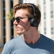 JLab Studio ANC On-Ear Wireless Headphones, Black, 34+ Hour Bluetooth Playtime, Cloud Foam Cushions