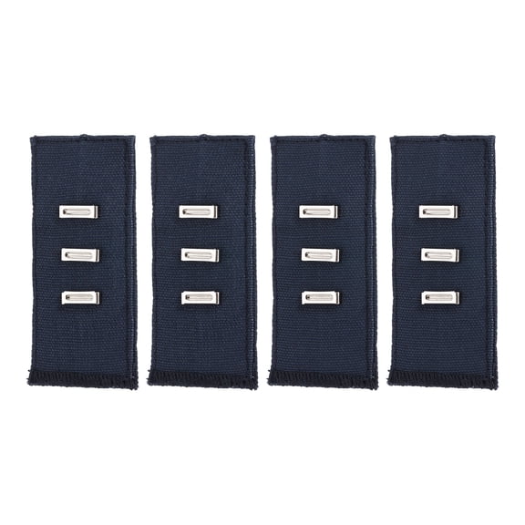 4Pcs Hook Extenders for Pants, Jeans Extenders (Navy Blue, 3.2x1.4inch)