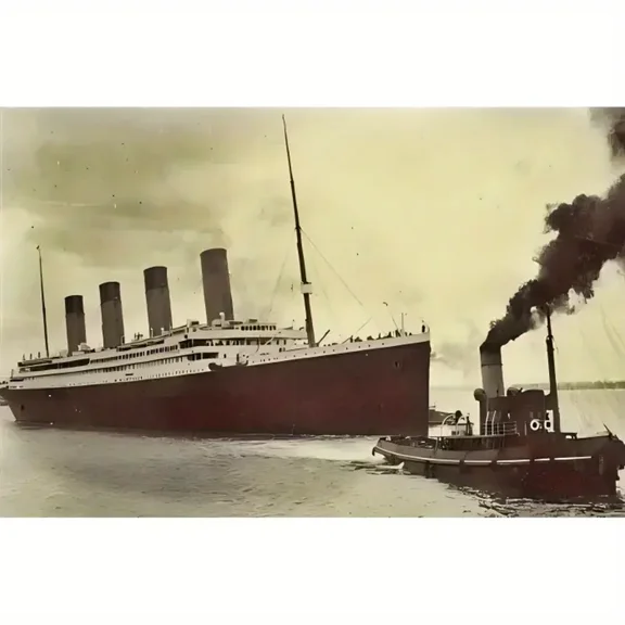 5D Diamond Painting Kits for Adults Diamond Art Titanic Ship Theme Diamond Painting Full Drill Diamond Crystal Rhinestone Embroidery Crafts Kits for Home Wall Decor Gifts