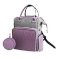 thumbnail image 1 of Knitting Bag Backpack Storage Organizer Skeins Crochet Bag Knitting Tote Bag, 1 of 7