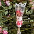 thumbnail image 2 of 10 piezas de rosa que cambia de Color, pequeño osito de peluche, rosa arcoíris, regalos for el día de la madre, fiesta de cumpleaños, regalos for mujeres, decoración de boda, 2 of 2