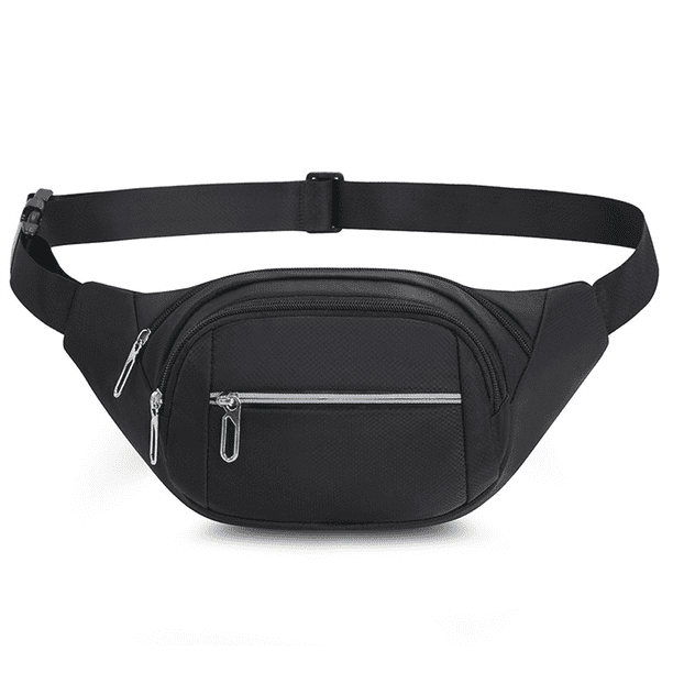 Bolso bandolera de pecho informal para exteriores, ligero, multiusos, con bolsillos para teléfono móvil, para hombres y mujeres
