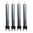 thumbnail image 1 of DOLITY 4 Pcs Tube de Levage pour Poteau de Table de Chariot Utilitaire pour Pique-Nique Randonnée Sac à Dos Randonnée Écrous M6, 1 of 9