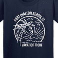 thumbnail image 4 of Inktastic Summer Vacation Mode Fort Walton Beach Florida Youth T-Shirt, 4 of 5