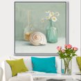 thumbnail image 3 of Pastel Bath III - Nautical & Beach Framed Canvas, 3 of 3