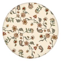 Round Picnic Table Cloth 100% Waterproof & Oil Proof, Elastic Fitted Table Cover for 36"-44" Round Tables, for Dining, Camping, Outdoor