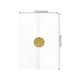 thumbnail image 3 of 1 Set of Translucent Cards Wrapping Envelopes Multi-Use Envelopes Party Cards Envelopes with Stickers, 3 of 3