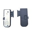 thumbnail image 2 of Sidaley Tapa de la puerta del compartimiento de la Cubierta a prueba de suciedad Caja de baterías de plástico Tapa de reparación Pieza de Accesorios de cámara y óptica, 2 of 6