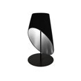 thumbnail image 1 of 1 Light Slanted Tapered Drum Table Blk/Slv Shade, 1 of 1