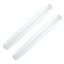 Car Door Collision Strip Protector Anti Scratch Bumper Guards Flexible Silicone 2 Pieces Set