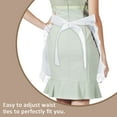 thumbnail image 4 of Aspire Lace Half Apron with Pocket for Women, Christmas Cotton Cooking Apron Perfect for Cafe, 4 of 5