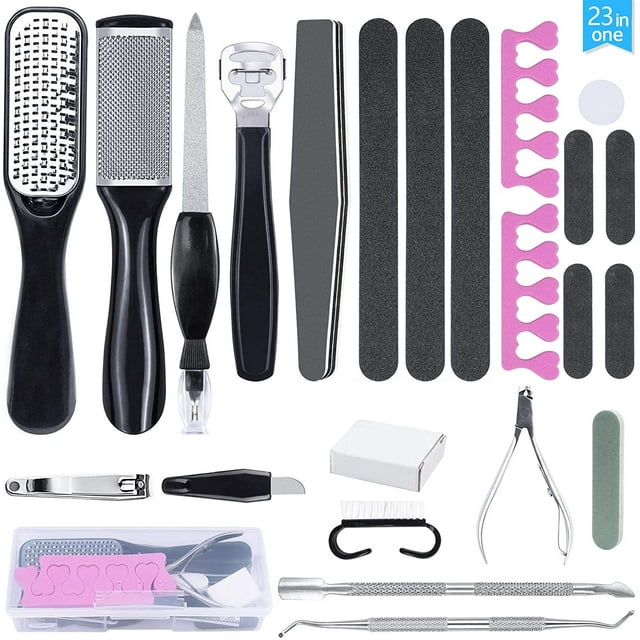 Professional Manicure Pedicure Kit 23 in 1 Nail Tools Set