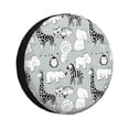 thumbnail image 1 of Lsque African Animals Pattern Tire Covers - Tough Tire Wheel Protector for Truck, SUV, Trailer, Camper, RV-16 inch, 1 of 6