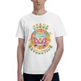 thumbnail image 1 of Jesus - Révolution Peuple Van Rétro Bus Foi Chrétienne T-Shirt Basique à Manches Courtes pour Hommes Blanc TTG, 1 of 5