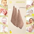 thumbnail image 3 of GZHJMY Curbs Baby Washcloth Old Red Brick Wall Background, Burp Cloths Face Towel Cotton Soft Absorbent Wash Wipe Towels for Newborn Infant Baby, 5 Pack, 3 of 7
