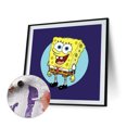 thumbnail image 3 of Acrílico Bob Esponja SquarePants pintura al óleo por números Kit DIY pintura sin marco FLhrweasw Nuevo, 3 of 9